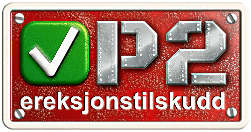 P2 ereksjonstilskudd logo